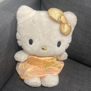 Hello Kitty plush doll.